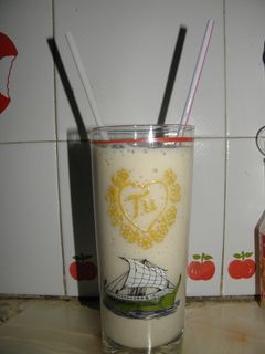 Una foto de Batido canario