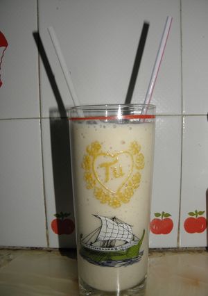 Una foto de Batido canario