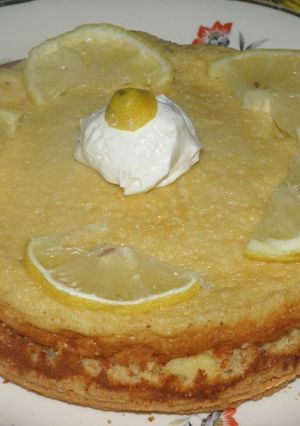 Una foto de Tarta de limón