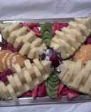 Bandeja de fruta para celebraciones
