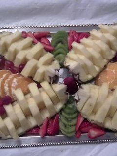 Una foto de Bandeja de fruta para celebraciones