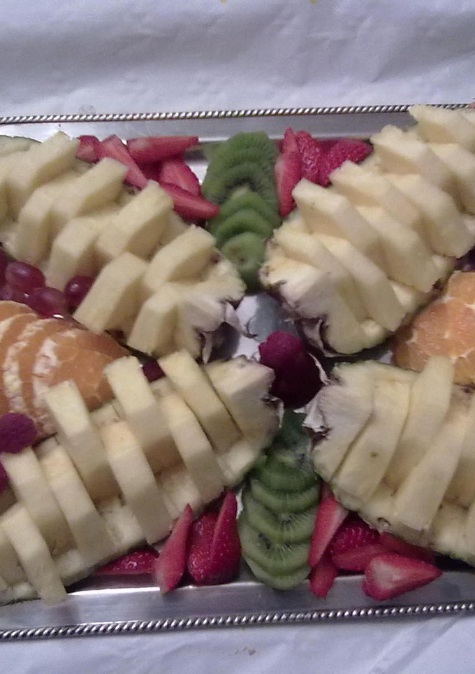 Una foto de Bandeja de fruta para celebraciones