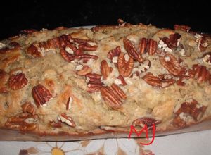 Una foto de Pan de banana y nuez