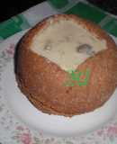 Bread bowl ( pan para sopa)