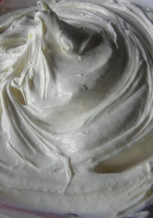 Una foto de Crema chantilly light