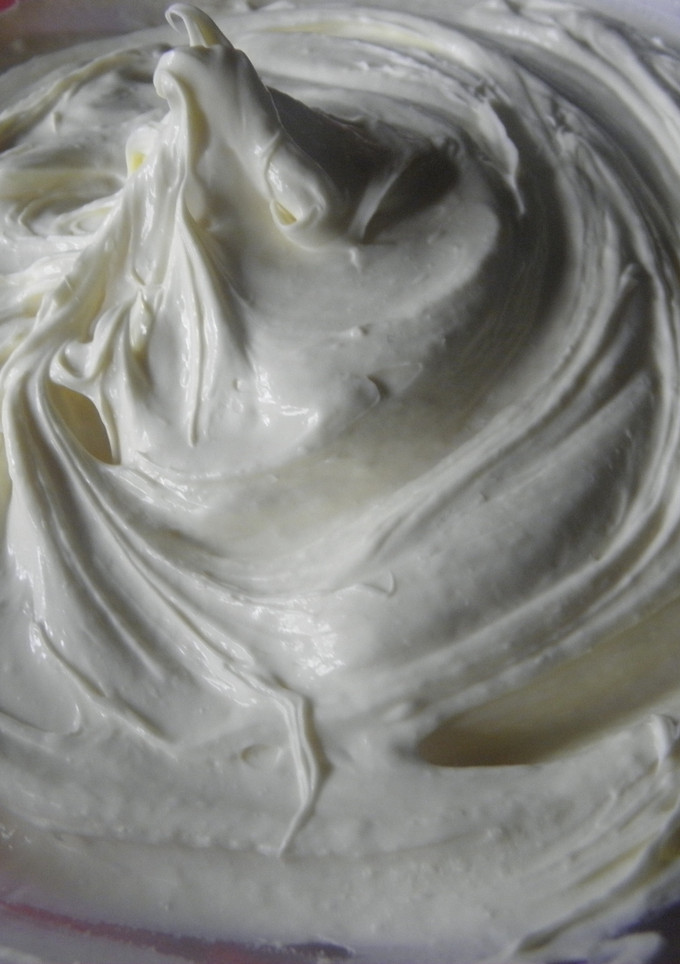 Una foto de Crema chantilly light