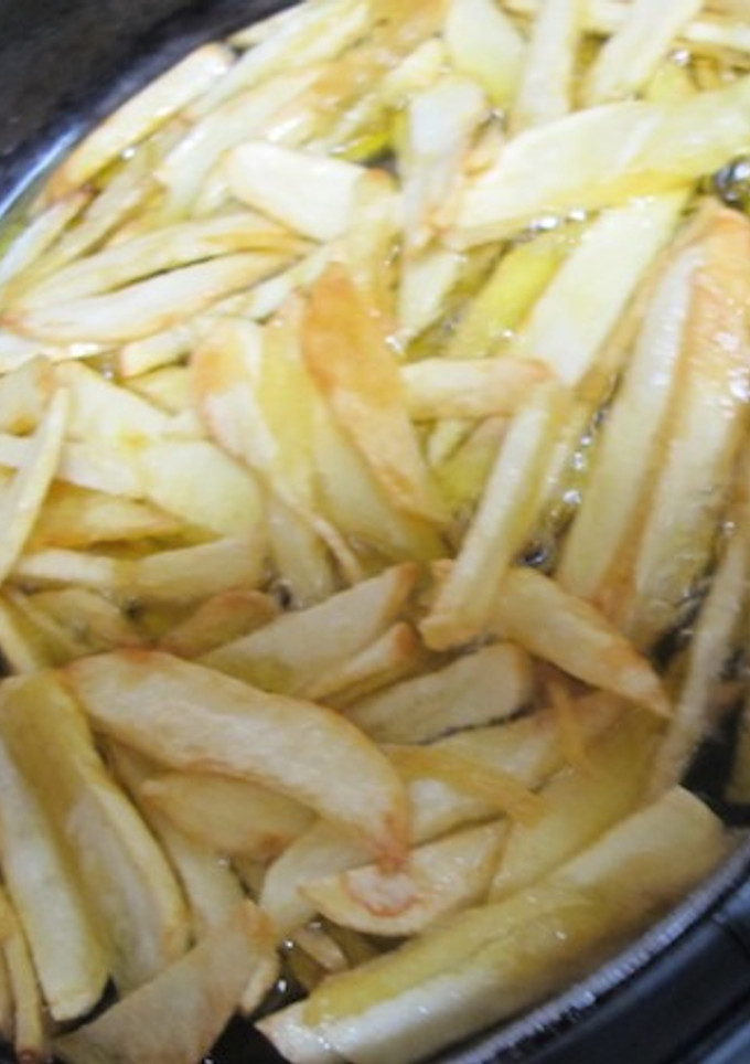 Una foto de Papas fritas a caballo
