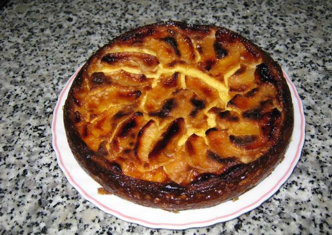 Foto principal de Tarta de mascarpone y manzana