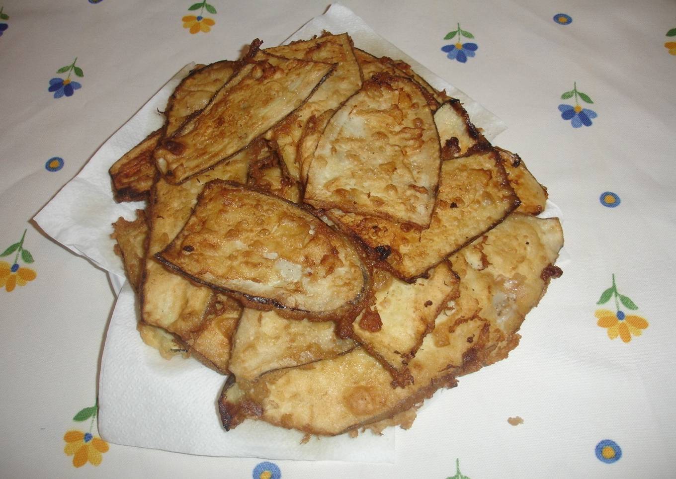 Berenjenas rebozadas de casa<br />
