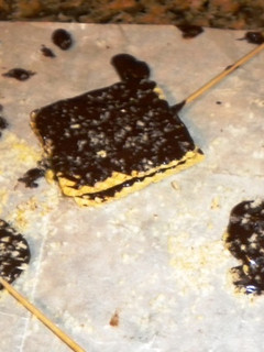 Una foto de Piruletas de chocolate caseras