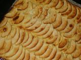 Tarta de manzana de hojaldre