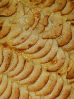 Una foto de Tarta de manzana de hojaldre