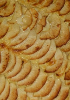 Una foto de Tarta de manzana de hojaldre