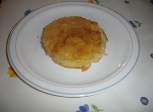 Foto principal de Piña natural con crema gratinada