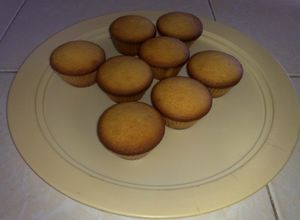 Una foto de Ponquesitos de vainilla