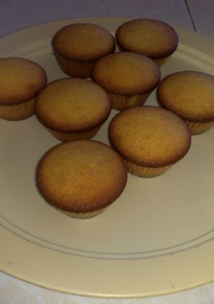 Una foto de Ponquesitos de vainilla