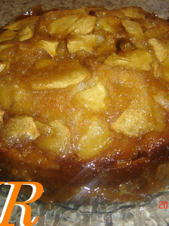 Una foto de Bizcocho de manzana al caramelo