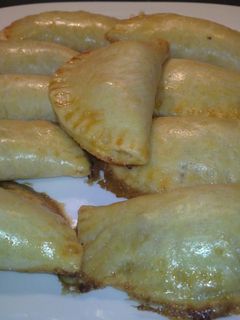 Una foto de Empanadillas de calabacin, cebolla y atún