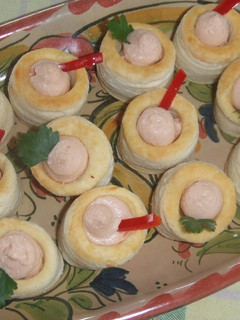 Foto principal de Aperitivos de crema de salmón