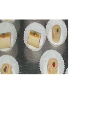 Una foto de Espirales de jamón y queso