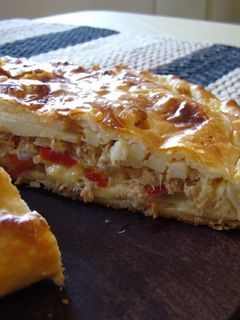 Una foto de Tarta de atún y palmitos