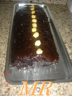 Una foto de Bizcocho de chocolate y garbanzos