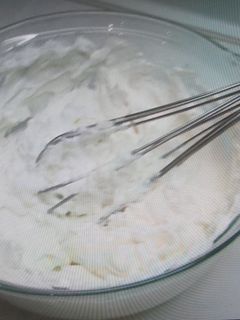 Una foto de Nata montada casera