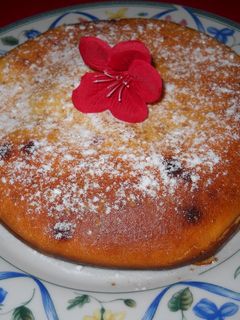 Una foto de Quesada pasiega con ron