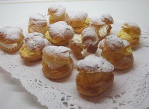 Una foto de Lionesas de nata y trufa