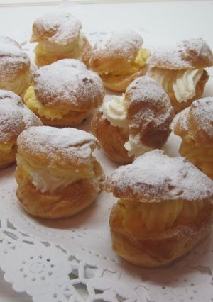 Una foto de Lionesas de nata y trufa