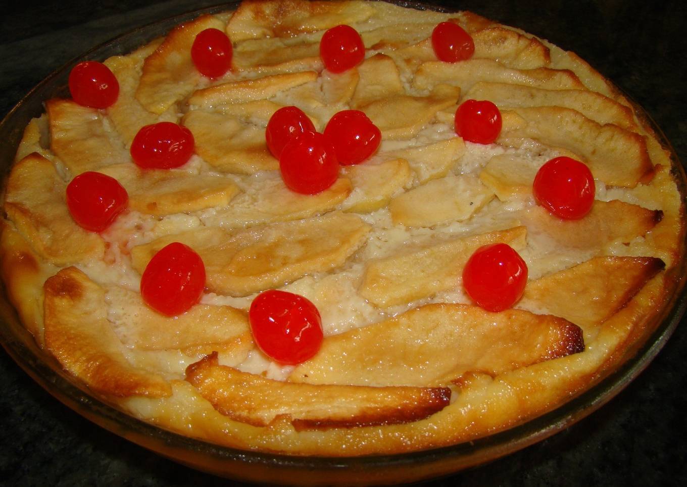 Tarta de manzana rápida