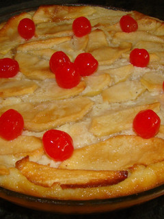 Una foto de Tarta de manzana rápida