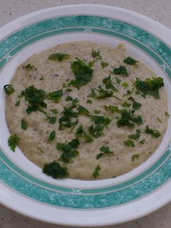Una foto de Risotto de setas y parmesano