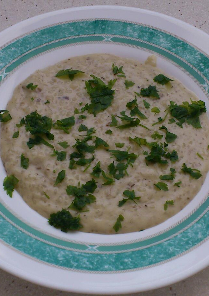 Una foto de Risotto de setas y parmesano