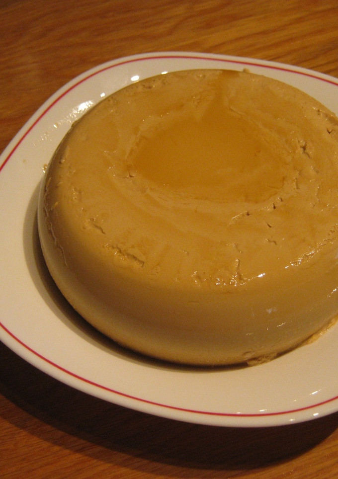 Una foto de Flan de capuchino