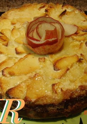 Una foto de Tarta mil hojas de manzana