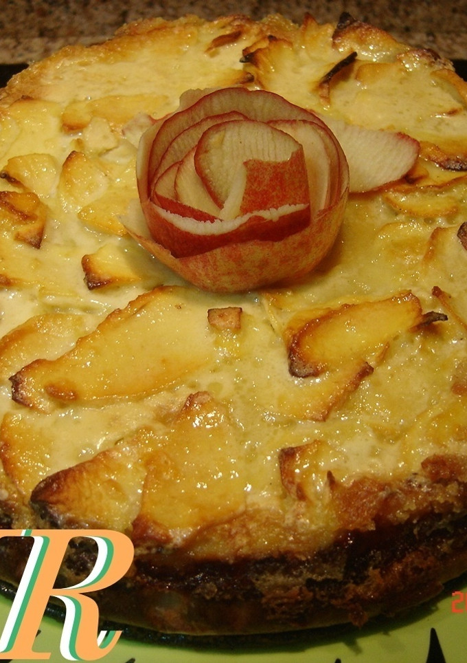 Una foto de Tarta mil hojas de manzana