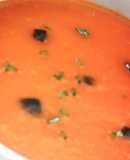 Sopa tradicional de tomate