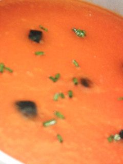 Una foto de Sopa tradicional de tomate