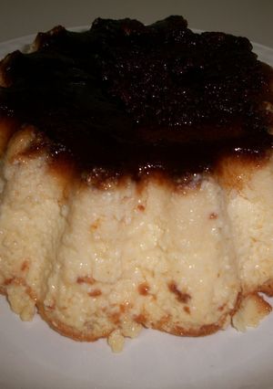 Una foto de Tarta flan de queso