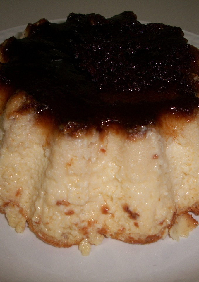 Una foto de Tarta flan de queso