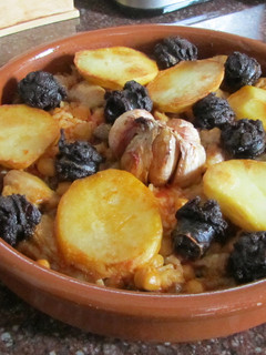 Una foto de Arroz al horno en cazuela de barro