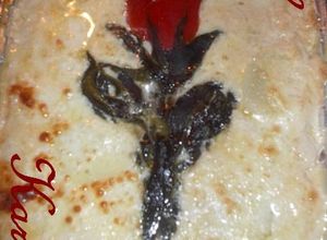 Una foto de Rosa de chiles poblanos con patatas al quesillo