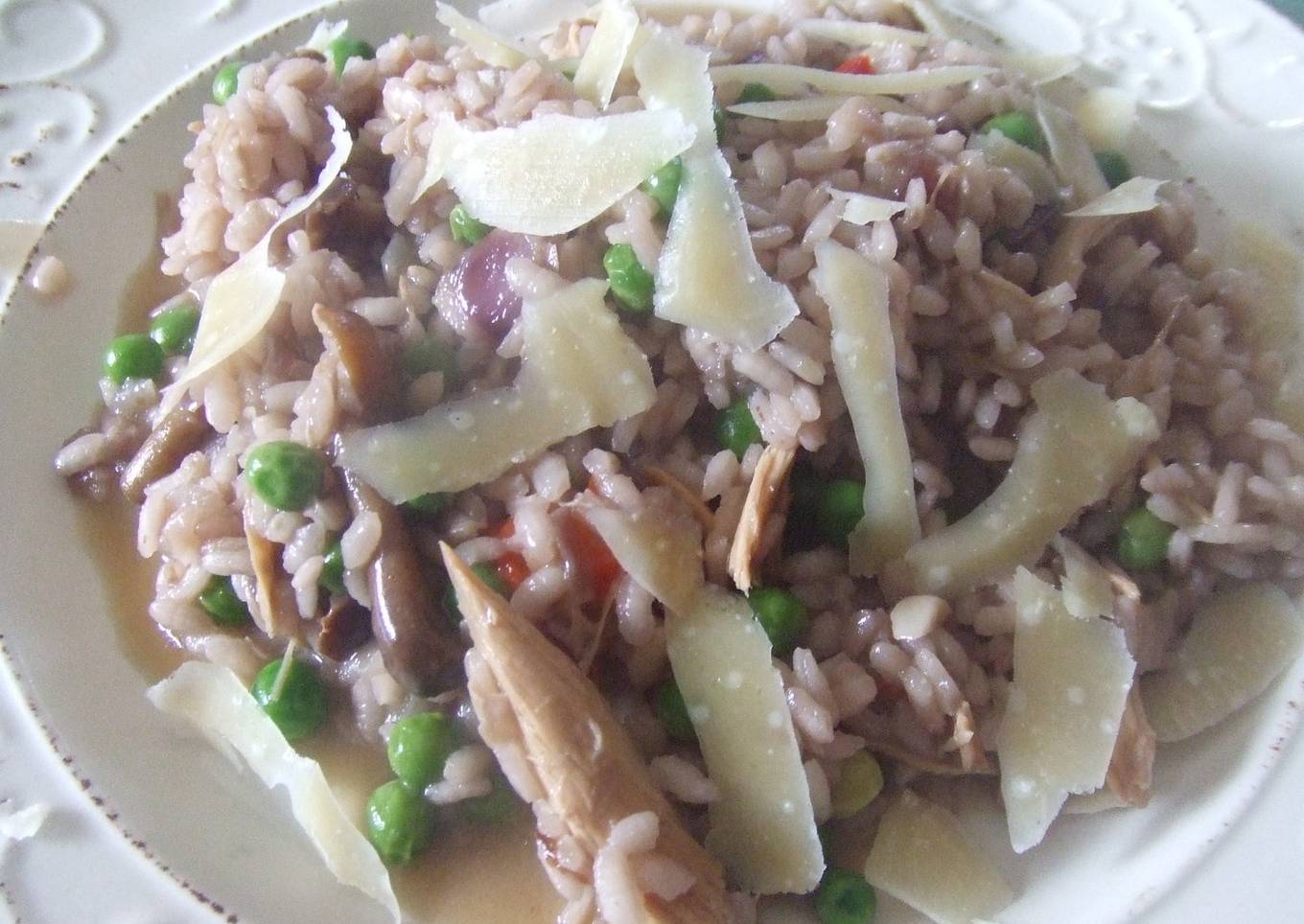 Rissotto de gallina