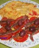 Tortilla de anchoas
