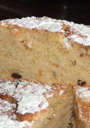 Una foto de Bizcocho italiano de canela y pasas 