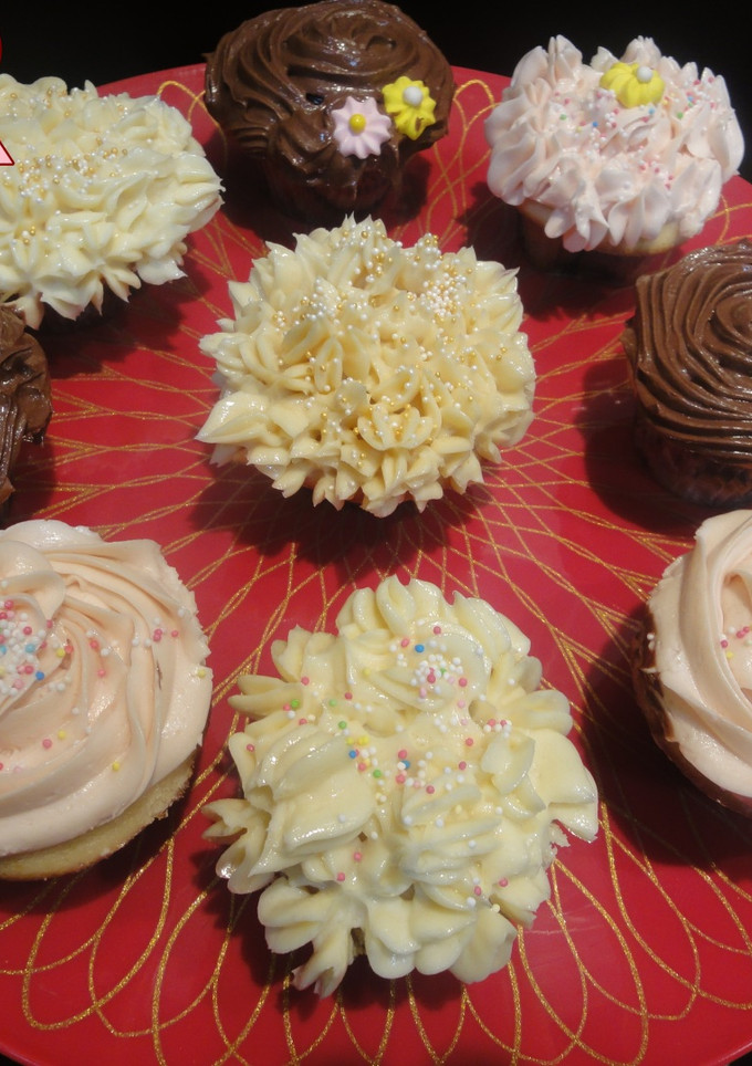 Una foto de Cupcakes de vainilla de Magnolia