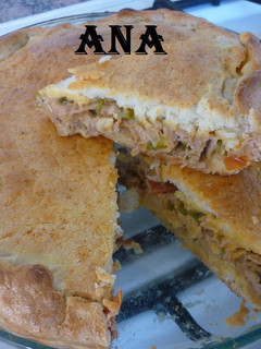 Una foto de Empanada gallega casera