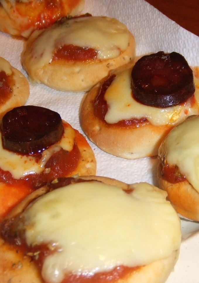 Una foto de Pizzetas de chistorra