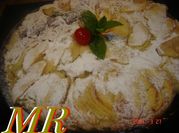 Una foto de postre de mango